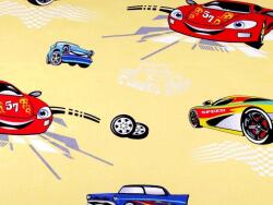 Fashion Autóversenyes anyag patchwork pamutvászon, 160cm/0, 5m - 380807-164-1