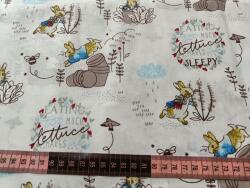 Fashion Nyúl Péter, kék mintás anyag patchwork pamutvászon, 140cm/0, 5m