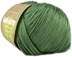 LANA GATTO - Sugar kötő/horgoló fonal, 100% cukornád, 50g, 8884, Oliva