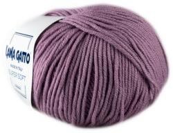LANA GATTO Super Soft kötőfonal, extrafinom merinó gyapjú - 12940, Violetto