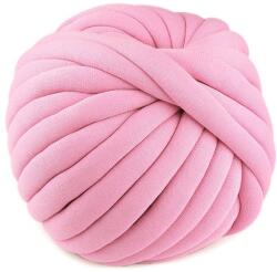Bellezza Jumbo, extrém vastag, csőfonal töltelékkel Bellezza Marshmallow, 5m - rózsaszín