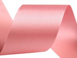 Fashion Egyszínű poliészter dekor szatén (atlasz) szalag, 50mm, 5m, 430367-625, rózsaszín