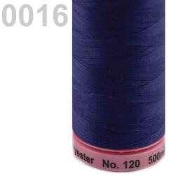 Amann Group Amann Aspotex 120 poliészter varrócérna, 500m, 0016, Mood indigo