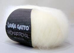LANA GATTO Mohair Royal, Luxury kid mohair kötőfonal, 8000, fehér