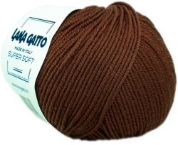 LANA GATTO Super Soft kötőfonal, extrafinom merinó gyapjú - 14526, Cuoio/Cerda