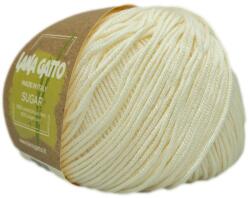 LANA GATTO - Sugar kötő/horgoló fonal, 100% cukornád, 50g, 7648, Naturale