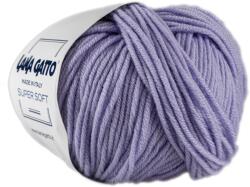 LANA GATTO Super Soft kötőfonal, extrafinom merinó gyapjú - 10180, lila