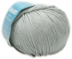 LANA GATTO Nuovo Jaipur kötő/horgoló fonal, egyiptomi Mako pamut, 50g, 7823, Grigio Chiaro