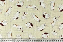 Sevenberry Patchwork pamutvászon, 110cm/0, 5m - Sevenberry - cicák