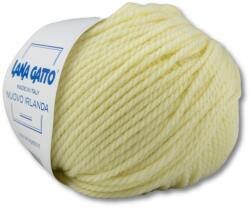 LANA GATTO Lana Gatto, Nuovo Irlanda kötő fonal, 100% tiszta merinó - 0763, Giallino
