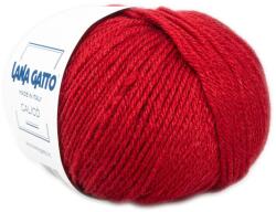 LANA GATTO CALICÒ kötő és horgolófonal, merinó és akril, 12246, Rosso