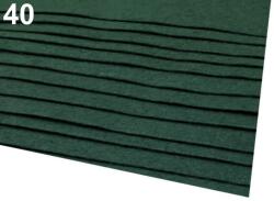 Fashion Poliészter filclap, 20x30cm, 0.9mm, 090574 - sötétzöld, 40