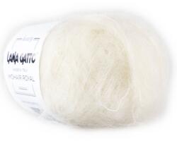 LANA GATTO Mohair Royal, Luxury kid mohair kötőfonal, 1650, Naturale