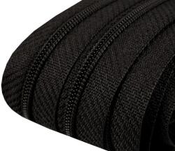 Fashion Méteres cipzár, ASIC, 3mm fogszélesség, 1m, 060714, fekete