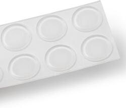 Prym Fabric grips, szilikon csúszásgátló öntapadó korongok patchwork vonalzókhoz, 611246