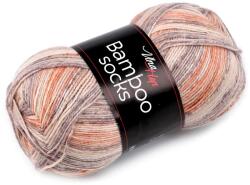 Vlna Hep Vlna Hep, Bamboo Socks, önmintázó zoknifonal, gyapjú és bambusz, 100g, 7905