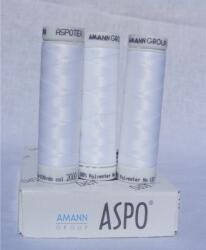 Amann Group Amann Aspotex 120 poliészter varrócérna, 100m, fehér, 2000