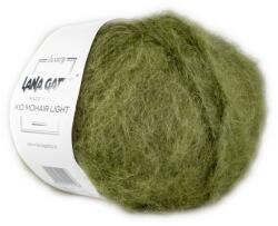 LANA GATTO Kid Mohair Light kötő és horgolófonal, kid mohair és gyapjú, 30264, Verde Oliva