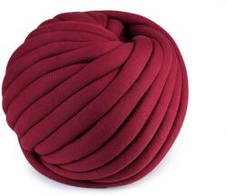 Bellezza Jumbo, extrém vastag, csőfonal töltelékkel Bellezza Marshmallow, 5m - sötétpiros