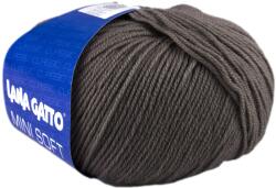 LANA GATTO Mini Soft kötőfonal, extra finom merinó - 13777, barna