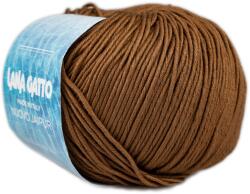 LANA GATTO - Nuovo Jaipur kötő/horgoló fonal, egyiptomi pamut, 50g, 6580, Marone