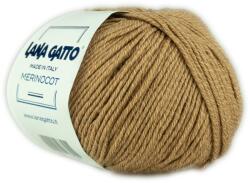 LANA GATTO Lana Gatto, Merinocot kötő fonal, merinó gyapjú és pamut - 14202, Cammello/Civo