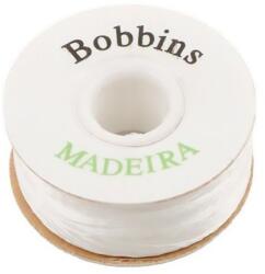 Madeira Bobbinfil műszálas alsószállal felorsózott papírorsó, 120m, fehér