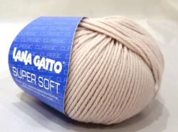 LANA GATTO Super Soft kötőfonal, extrafinom merinó gyapjú - 13701, panna