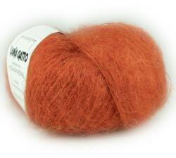 LANA GATTO Mohair Royal, Luxury kid mohair kötőfonal, 30113, Arancio