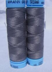 Amann Group Pamut varrócérna Amann Triana, 100m, 0322, Neutral Gray