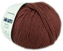 LANA GATTO Mini Soft kötőfonal, extra finom merinó - 19034, Granata/Gandini