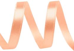 Fashion Egyszínű poliészter dekor szalag, 6mm, 5m, 430307-124, lazacrózsaszín