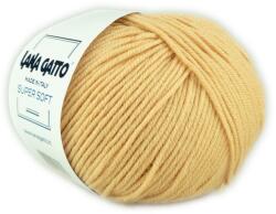 LANA GATTO Super Soft kötőfonal, extrafinom merinó gyapjú - 14086, Grano/Grimaccio