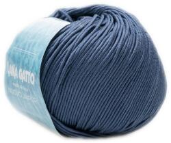 LANA GATTO Nuovo Jaipur kötő/horgoló fonal, egyiptomi Mako pamut, 50g, 9660, Blu Pavone