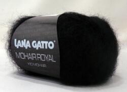 LANA GATTO Mohair Royal, Luxury kid mohair kötőfonal, 5000, fekete