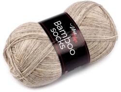 Vlna Hep Vlna Hep, Bamboo Socks, önmintázó zoknifonal, gyapjú és bambusz, 100g, 7909