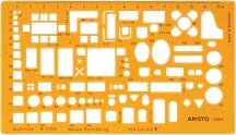 Aristo 1: 100 építész bútorsablon (GEO5064) - bestbyte