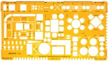 Aristo 1: 50 T2 berendezési sablon (GEO5062) - bestbyte