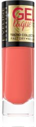Eveline Cosmetics 7 Days Gel Laque Nail Enamel géles körömlakk UV/LED lámpa használata nélkül árnyalat 263 8 ml