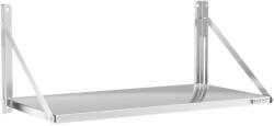 Royal Catering Fali polc - összecsukható - 100 x 45 cm - 40 kg - rozsdamentes acél (RC-BFWS10045)