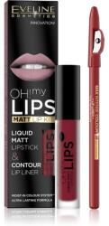 Eveline Cosmetics OH! my LIPS Matt ajakápoló készlet 17 2 db