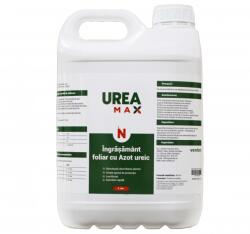 MAX UREAMAX® 5 L - Ingrasamant Foliar cu Azot Ureic 20%, Crestere rapida pentru Legume, Porumb, Cereale, Pomi si Vita de Vie (PR-103291)