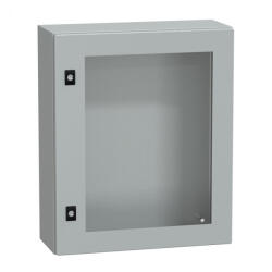 Schneider Electric Schneider elosztószekrény átlátszó ajtóval 600x500x200mm (NSYCRN65200) (NSYCRN65200T)