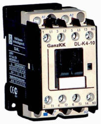 Ganz KK Kft DL(DIL)-K 4-10 230V mágneskapcsoló (00) (100-0002-350-DL)