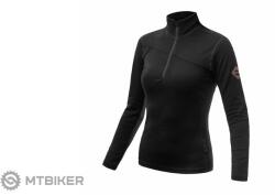 Sensor MERINO UPPER női pulóver, fekete (XL) - mtbiker - 41 699 Ft