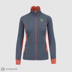 Karpos Pizzocco Evo Teljes cipzáras női polár pulóver, vintage indigó/forró korall (XS)