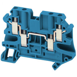 Schneider Electric Schneider csavaros egyszintes átkötőkapocs 2x2 csatlakozás 6, 2 mm 4 mm2 32A-es kék (NSYTRV44BL) (NSYTRV44BL)