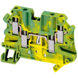 Schneider Electric Schneider csavaros egyszintes földelőkapocs 2x2 csatlakozás 6, 2 mm 4 mm2 zöld-sárga (NSYTRV44PE) (NSYTRV44PE)