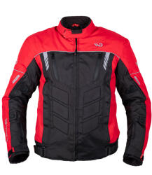 BOS Férfi motoros dzseki BOS/WD Motorsports Vegas 1.0 4XL piros