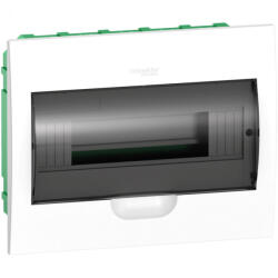 Schneider Electric Kiselosztó süllyesztett 1soros, 12 modulos átlátszó ajtóval IP40 PE/N sínnel Easy9 EZ9E112S2F (EZ9E112S2F)